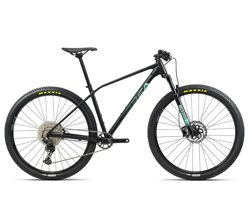 Orbea Alma H50 Unisex XC Hardtail Mountain Bike in Black Size Medium